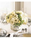 The White Linen Centerpiece The White Linen Centerpiece